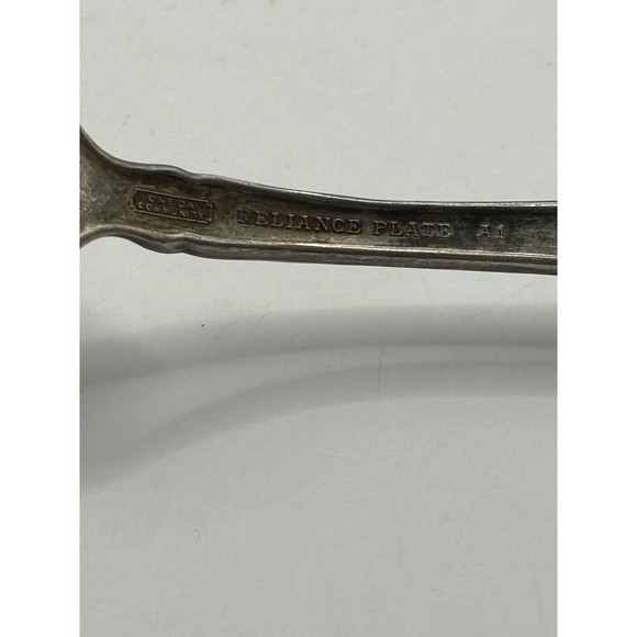 Set Of 7 Florentine Silver Plate Desert Forks 3 Different Silver Plate Spoons - Picture 6 of 8